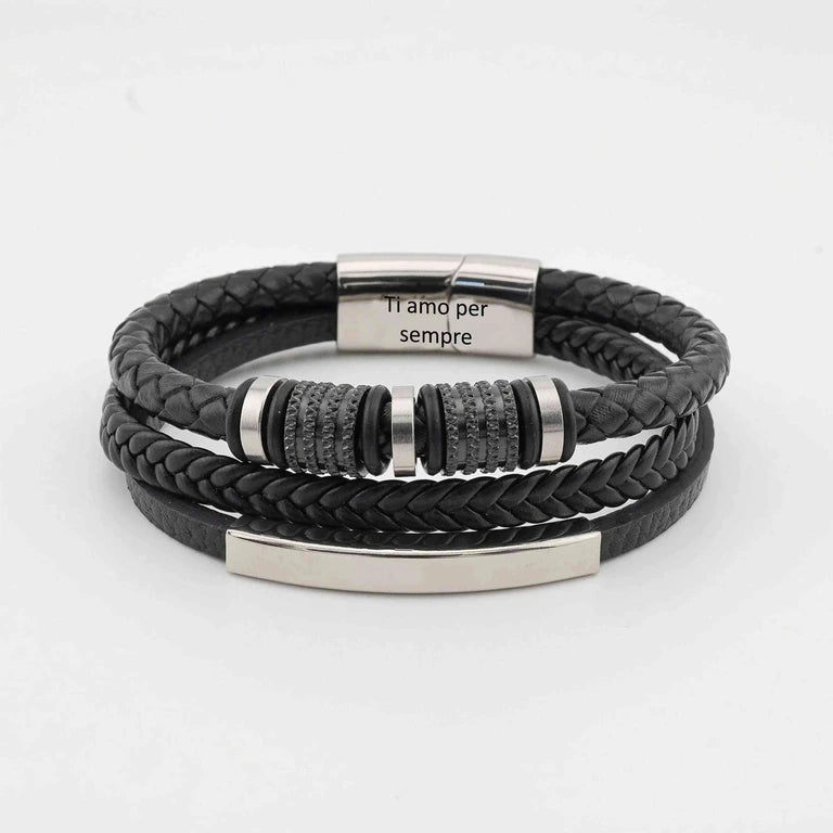 "Per Sempre Connessi" – Bracciale per Figlio