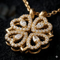 Regalo speciale I Rosa eterna e collana 