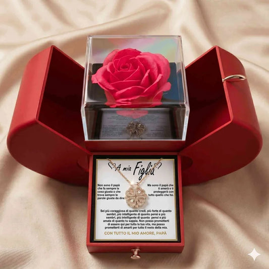 Collana “A Mia Figlia” – Un Regalo da Papà che Dice Tutto