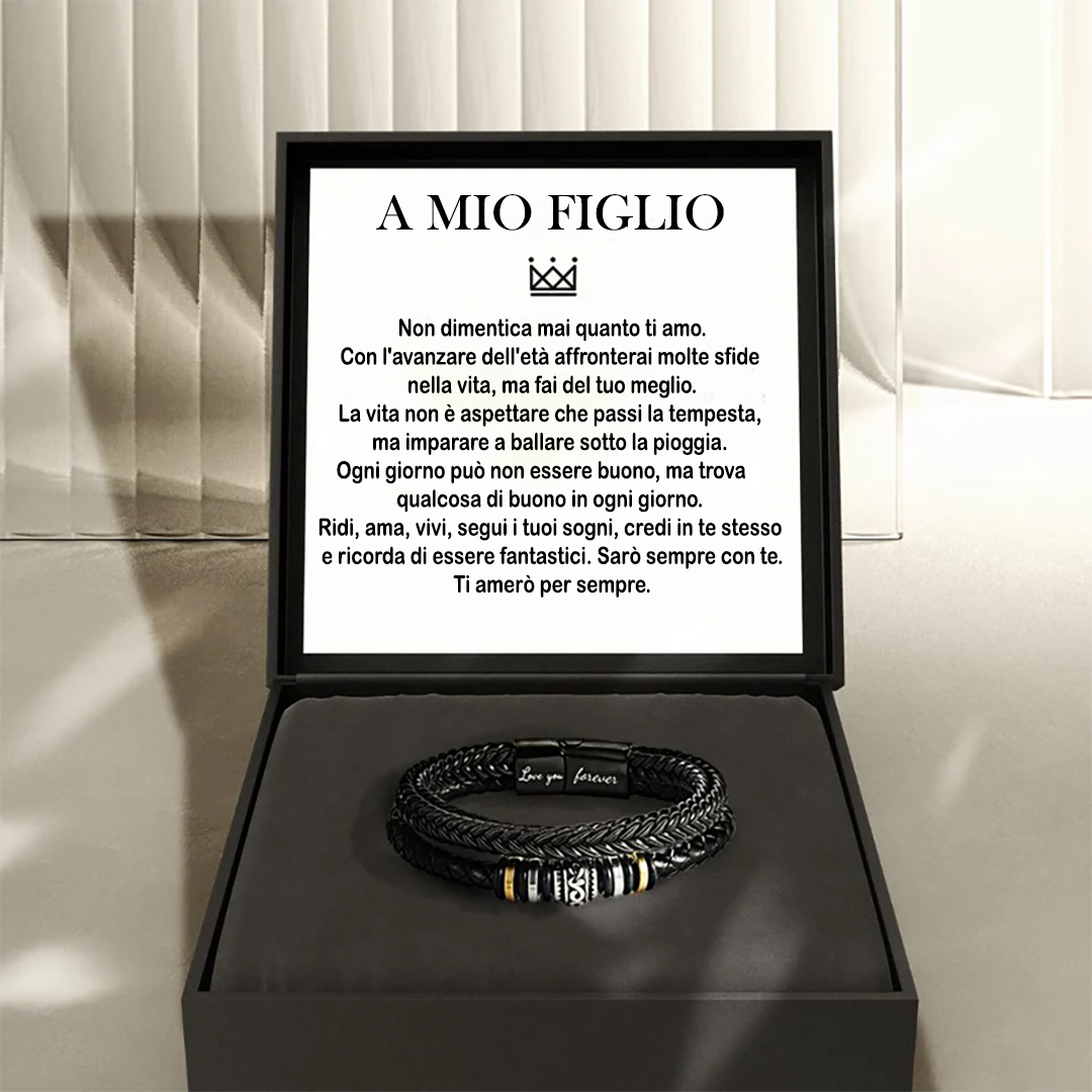 "Sempre con te" - Set Regalo Bracciale "Amore Eterno"