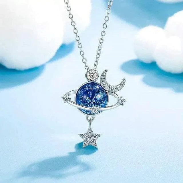 Collana “Luna e Stelle” – Un Dono dal Cuore per Tua Figlia