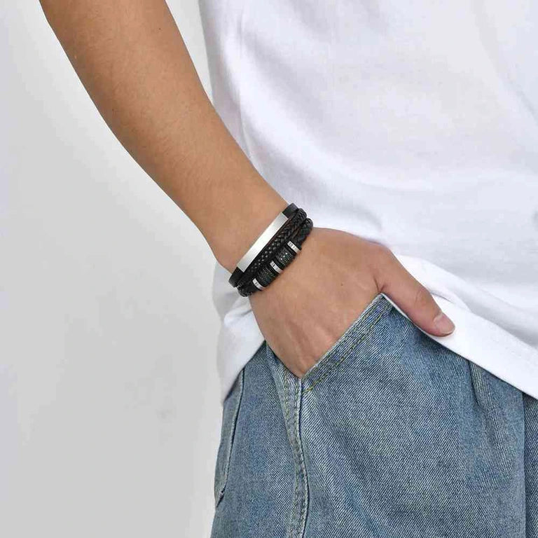 "Per Sempre Connessi" – Bracciale per Figlio
