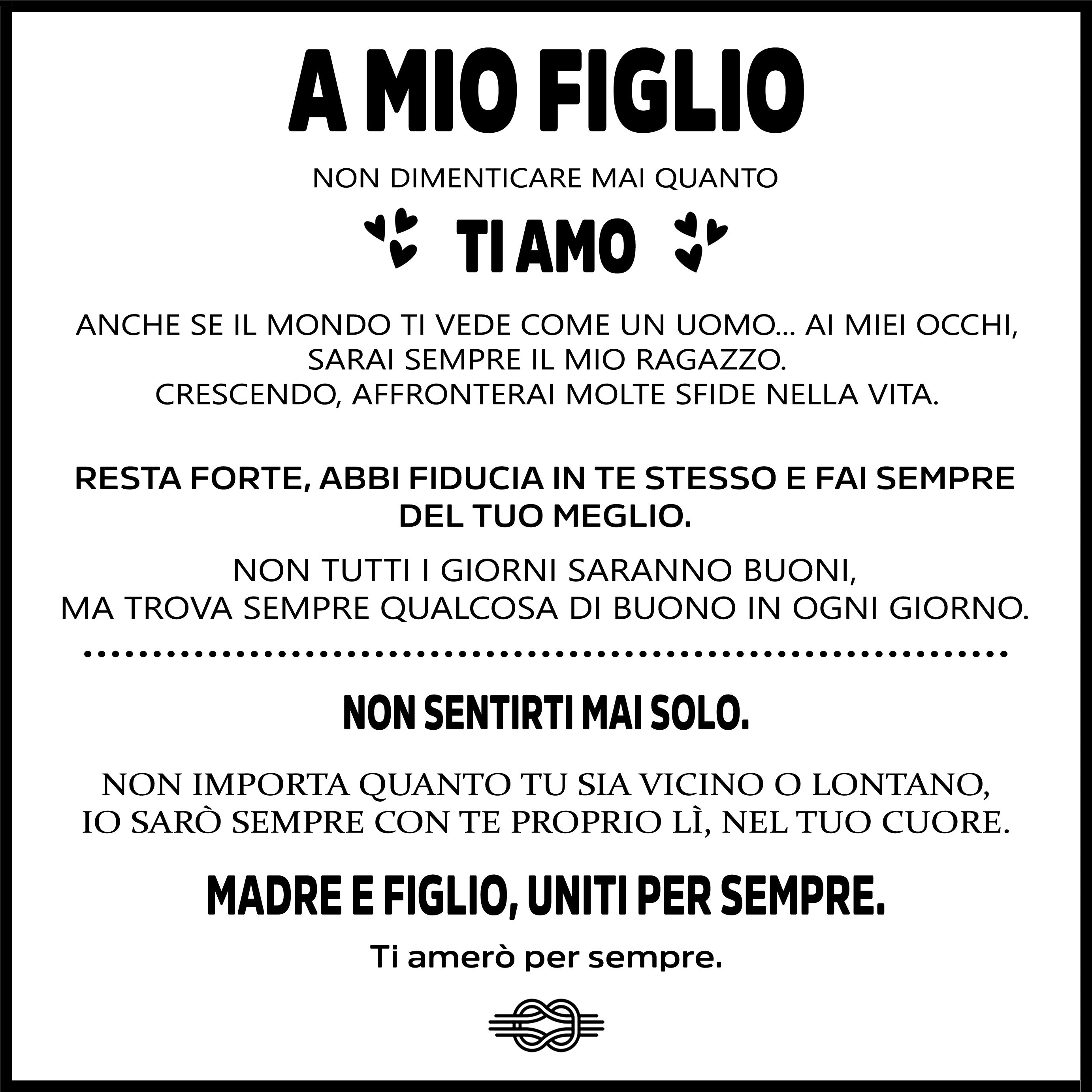 Bracciale per Figlio - "Per Sempre Connessi"