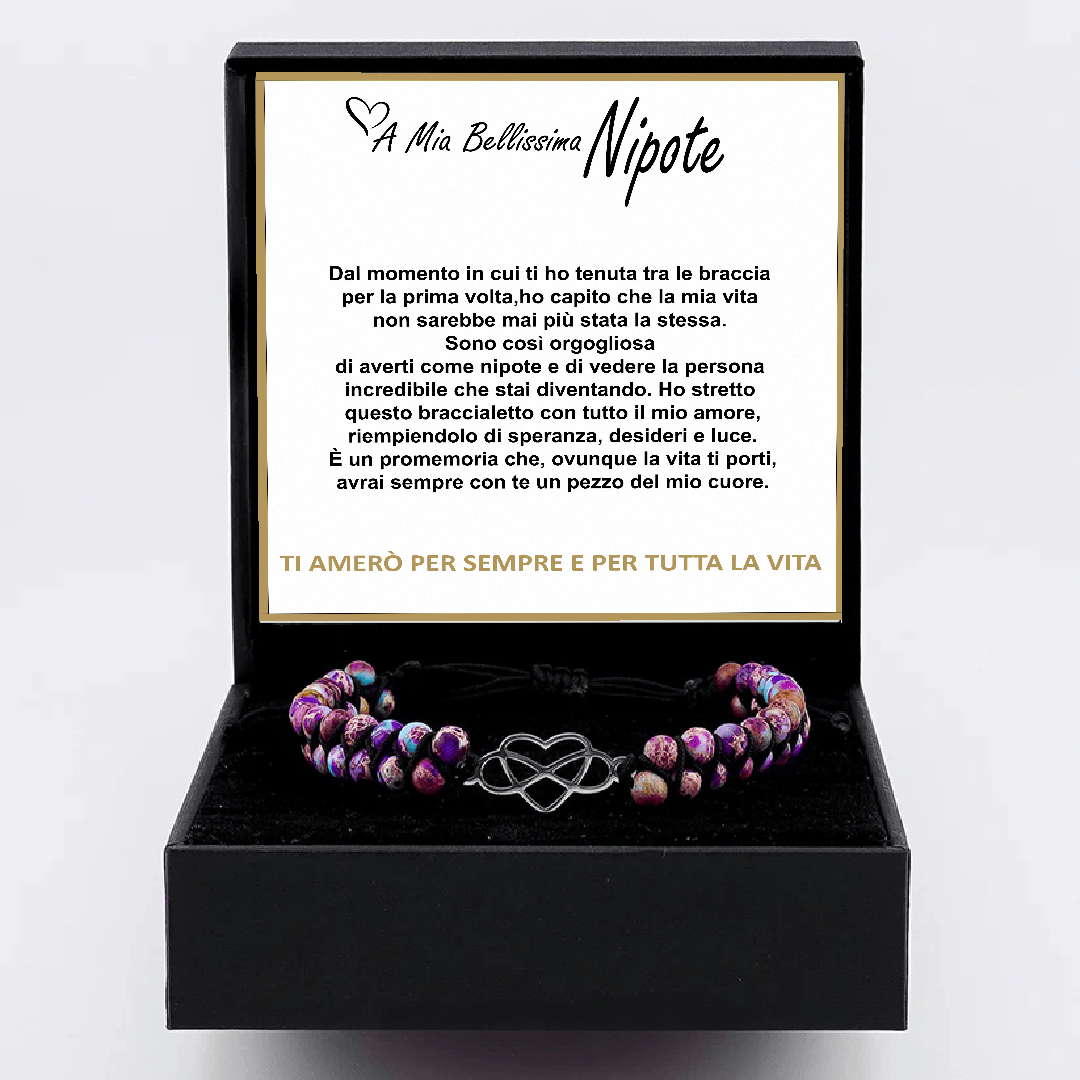 Bracciale dell'Amore Eterno – Il Regalo Perfetto per la Tua Nipote