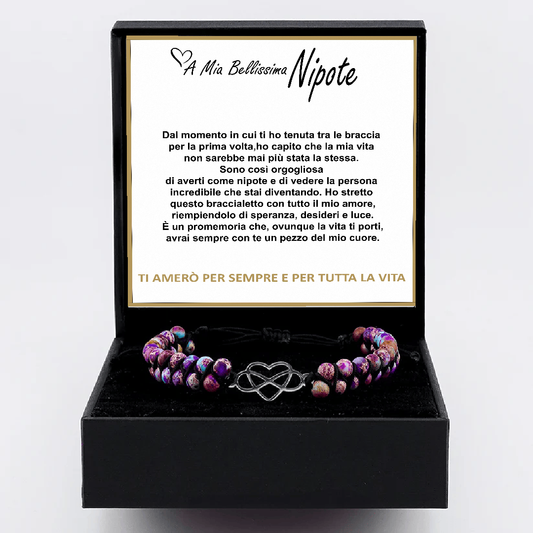 Bracciale dell'Amore Eterno – Il Regalo Perfetto per la Tua Nipote