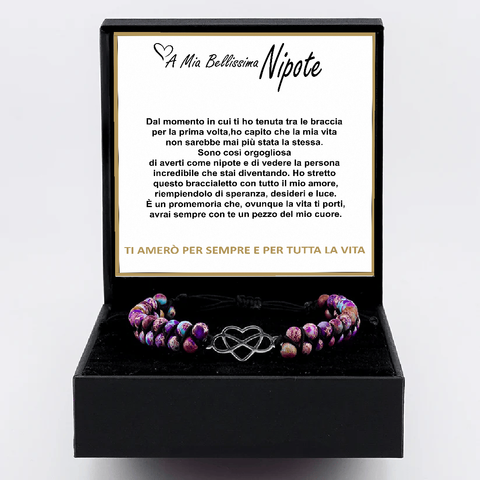 Bracciale dell'Amore Eterno – Il Regalo Perfetto per la Tua Nipote