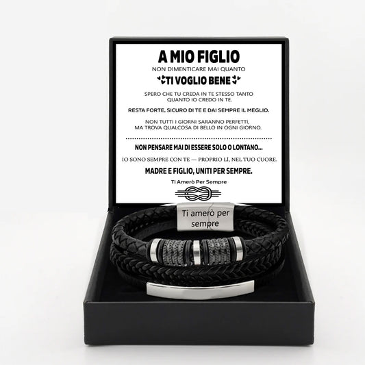 Bracciale per Figlio - "Per Sempre Connessi"